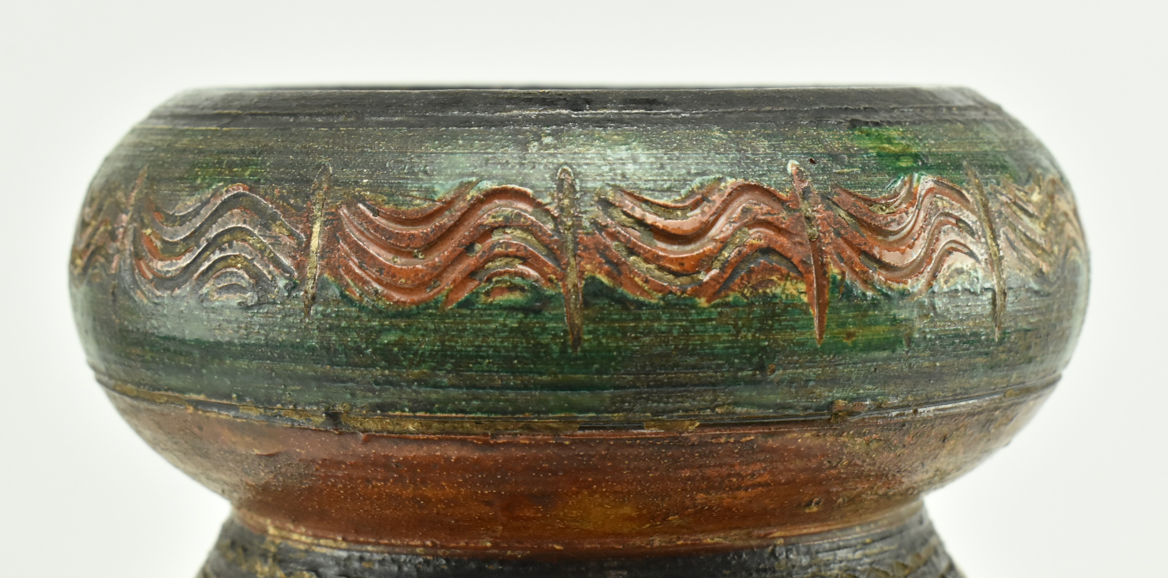 MONTOPOLI ARNO ITALIAN TERRACOTTA RENAISSANCE STYLE VASE - Image 5 of 6