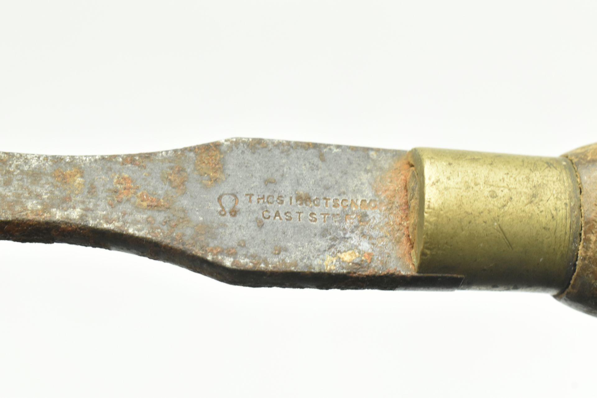 VICTORIAN THOS. IBBOTSON SCREWDRIVER & TRY SQUARE - Image 7 of 7