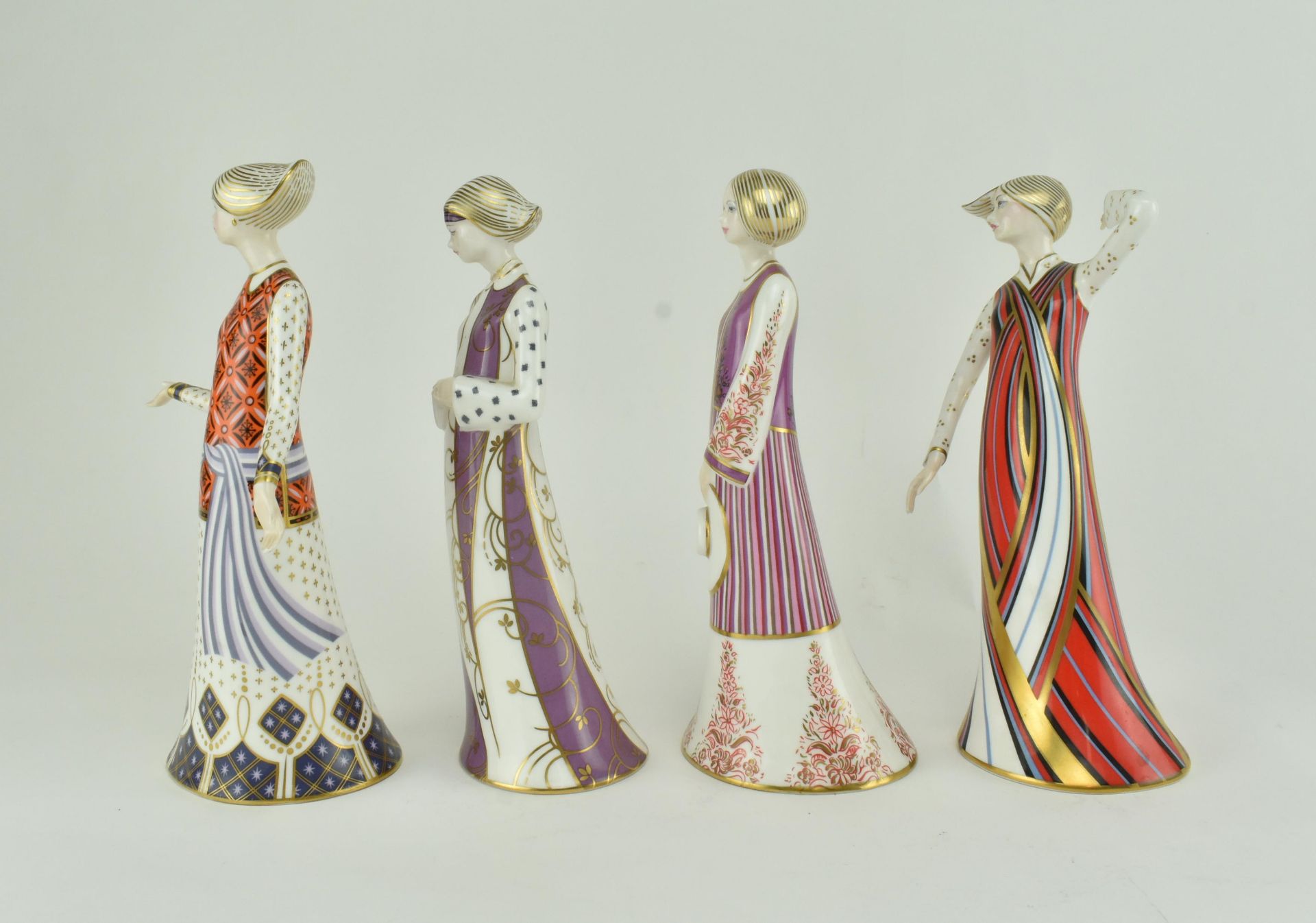 ROYAL CROWN DERBY - CLASSIC COLLECTION - FOUR CHINA FIGURES - Image 4 of 9
