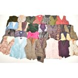 LARGE COLLECTION OF THEATRICAL PRODUCTION WAISTCOATS