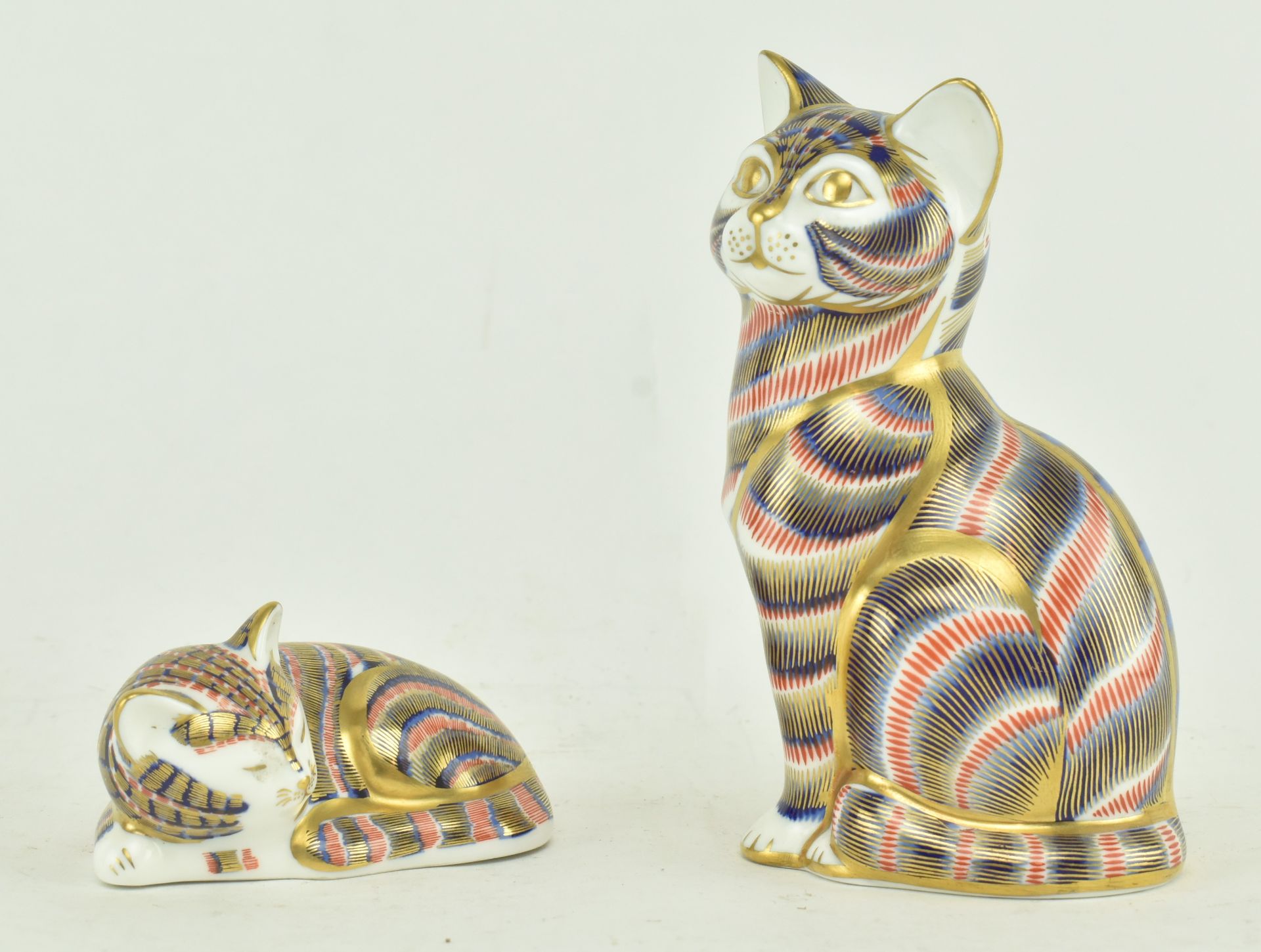 ROYAL CROWN DERBY THREE FINE BONE CHINA PAPERWEIGHTS - Image 5 of 7