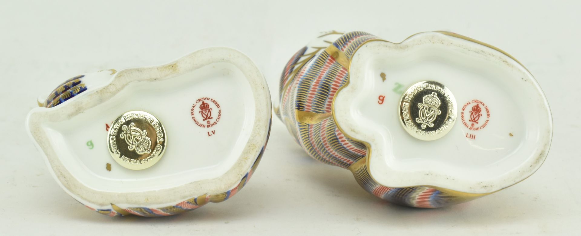 ROYAL CROWN DERBY THREE FINE BONE CHINA PAPERWEIGHTS - Image 7 of 7