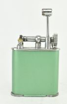 VINTAGE "JUMBO" GREEN CIGARETTE LIGHTER