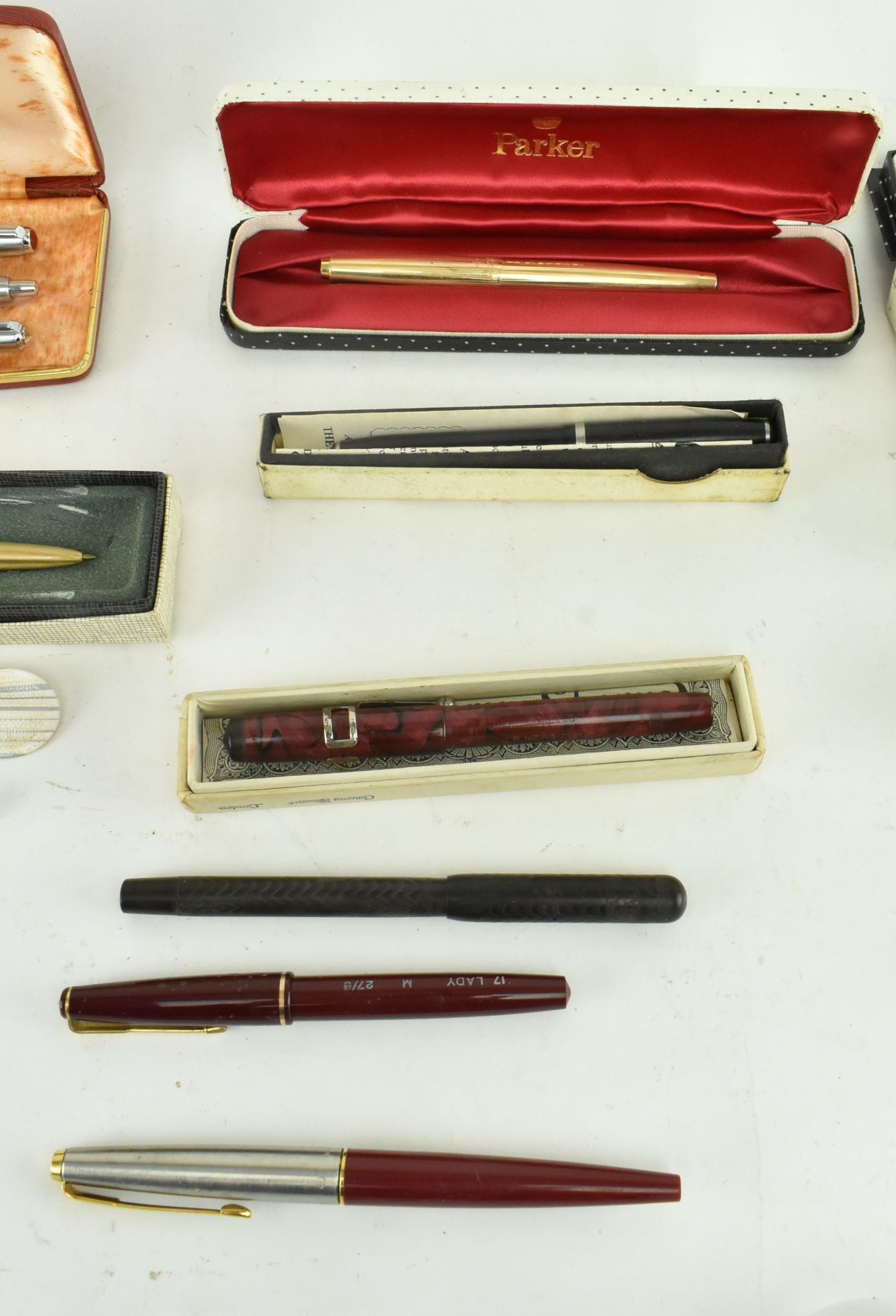 COLLECTION OF VINTAGE PENS INCL. PARKER, ESTERBROOK & OTHERS - Bild 3 aus 6