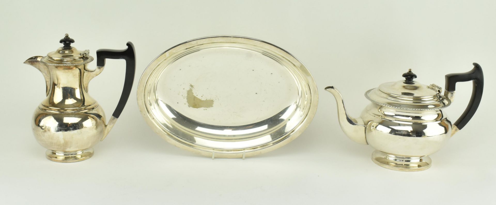 COLLECTION OF EDWARDIAN & LATER SILVER PLATED TABLEWARE - Image 5 of 10