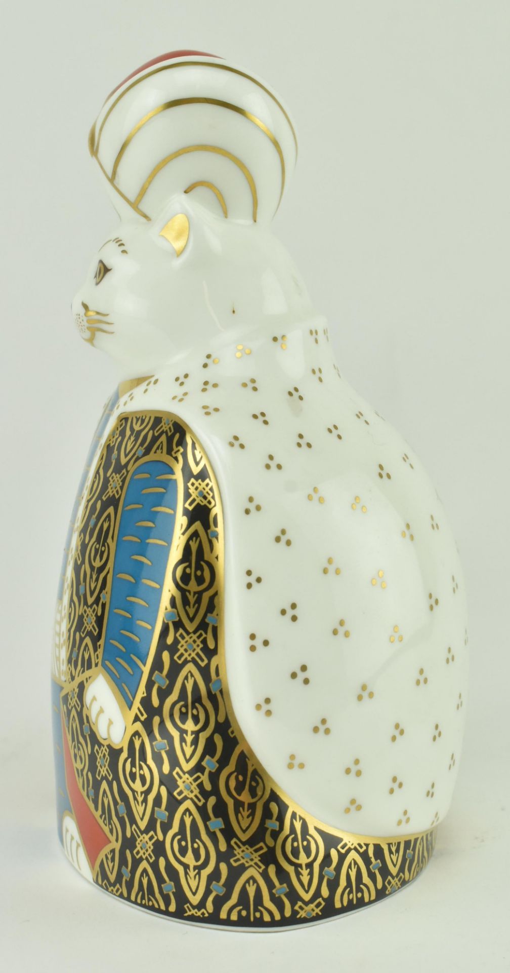 ROYAL CROWN DERBY - ROYAL CATS PERSIAN PAPERWEIGHT - Image 4 of 5