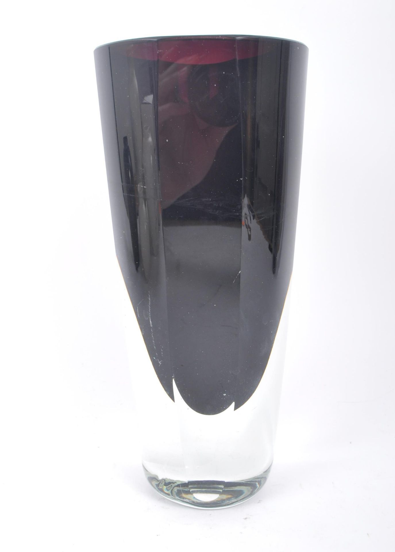 MANNER OF STROMBERGSHYTTAN - RETRO STUDIO GLASS VASE