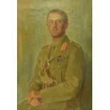 MID 20TH CENTURY PORTRAIT OF UNNAMED WW1 & WW2 SOLDIER