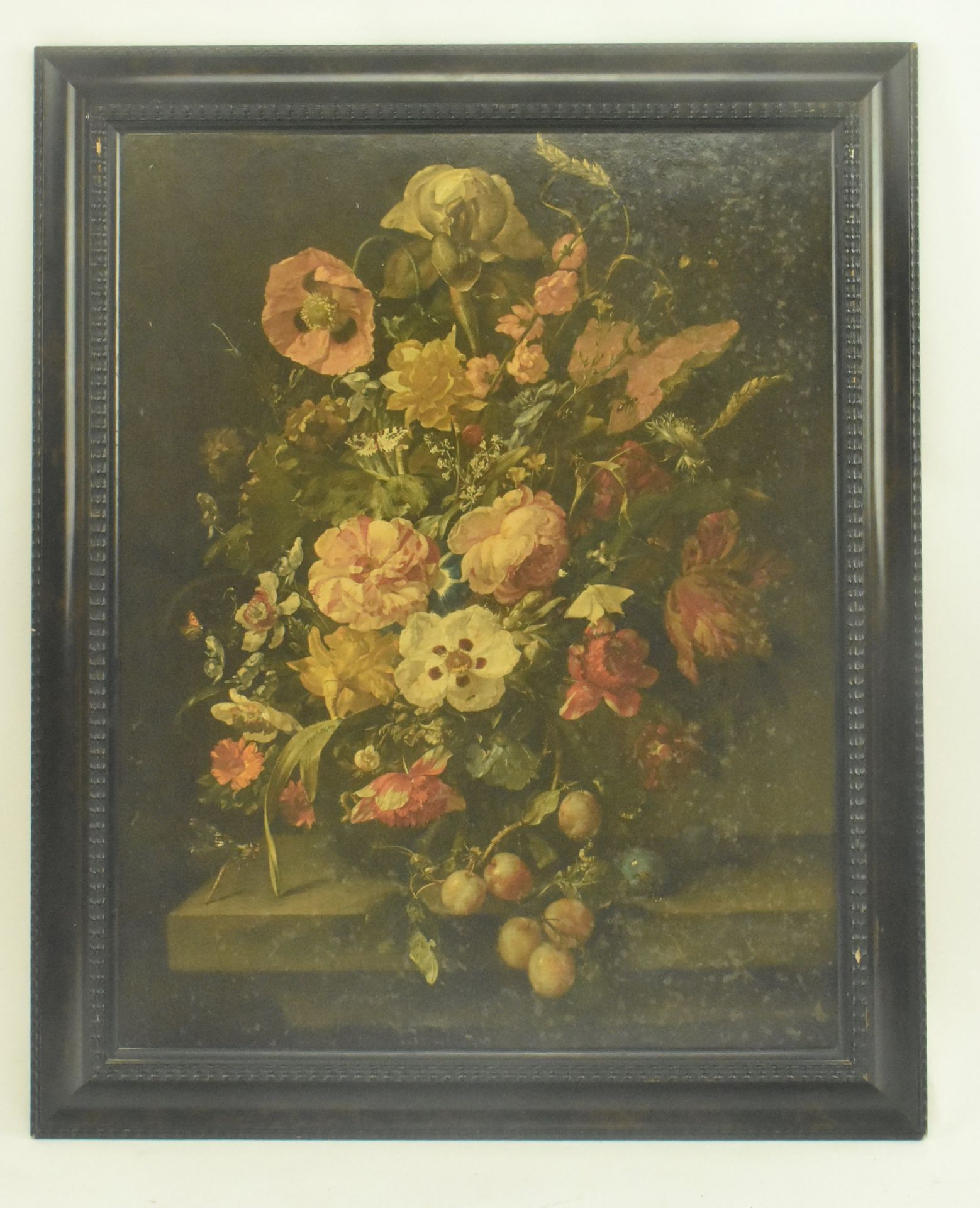 AFTER RACHEL RUYSCH (1664-1750) - STILL LIFE OLEOGRAPH PRINT - Bild 2 aus 6