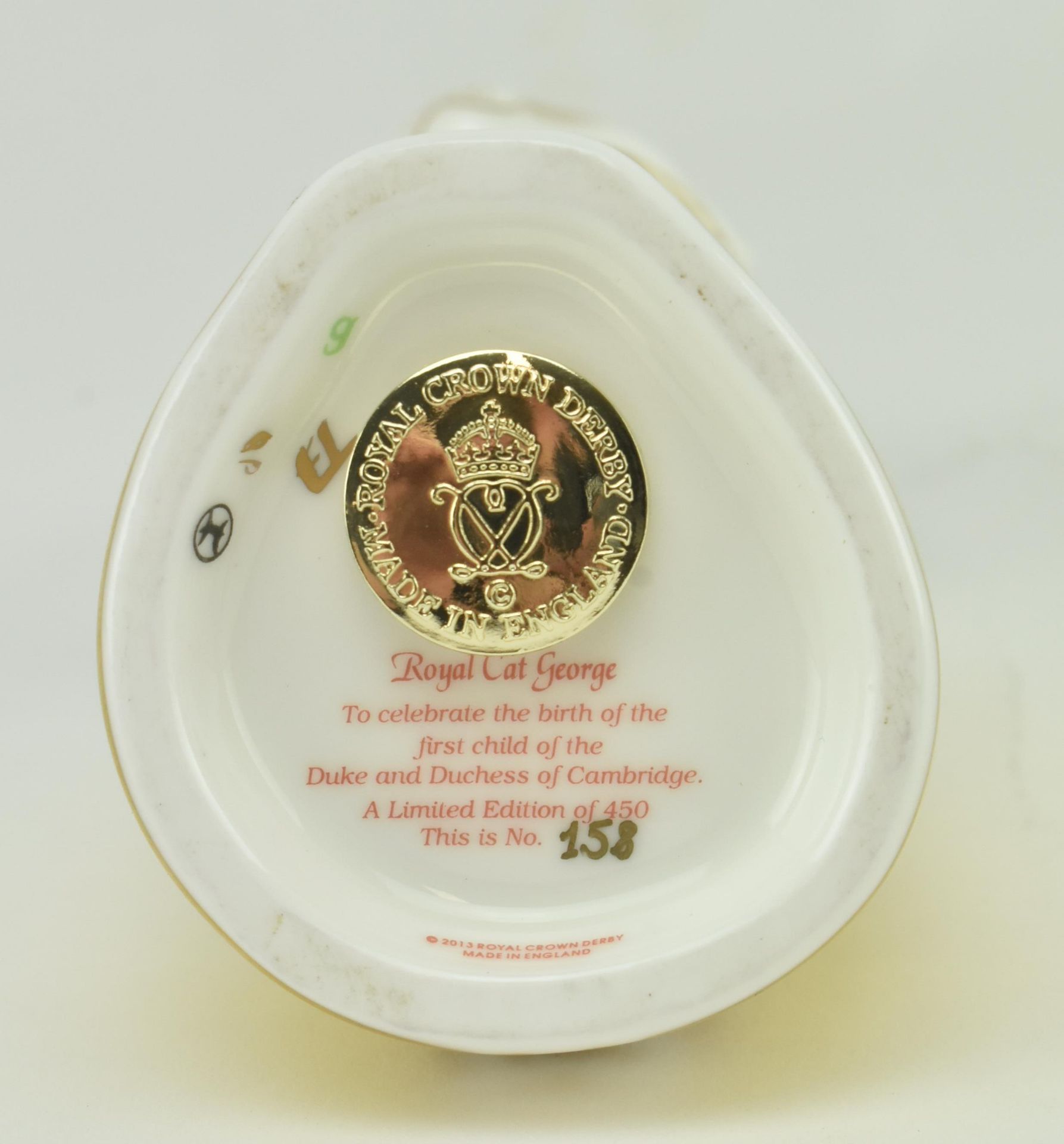 ROYAL CROWN DERBY - ROYAL CATS BIRTH COLLECTION PAPERWEIGHT - Bild 6 aus 7