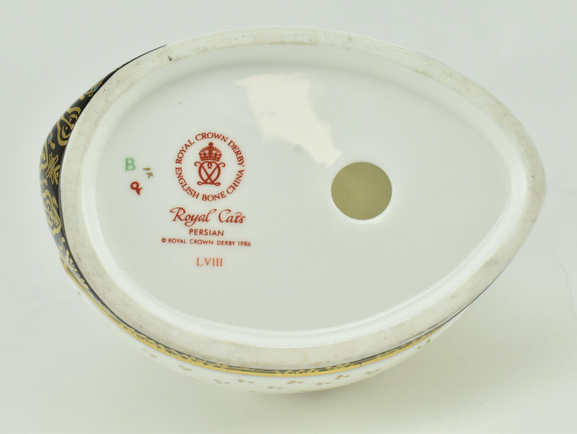ROYAL CROWN DERBY - ROYAL CATS PERSIAN PAPERWEIGHT - Image 5 of 5