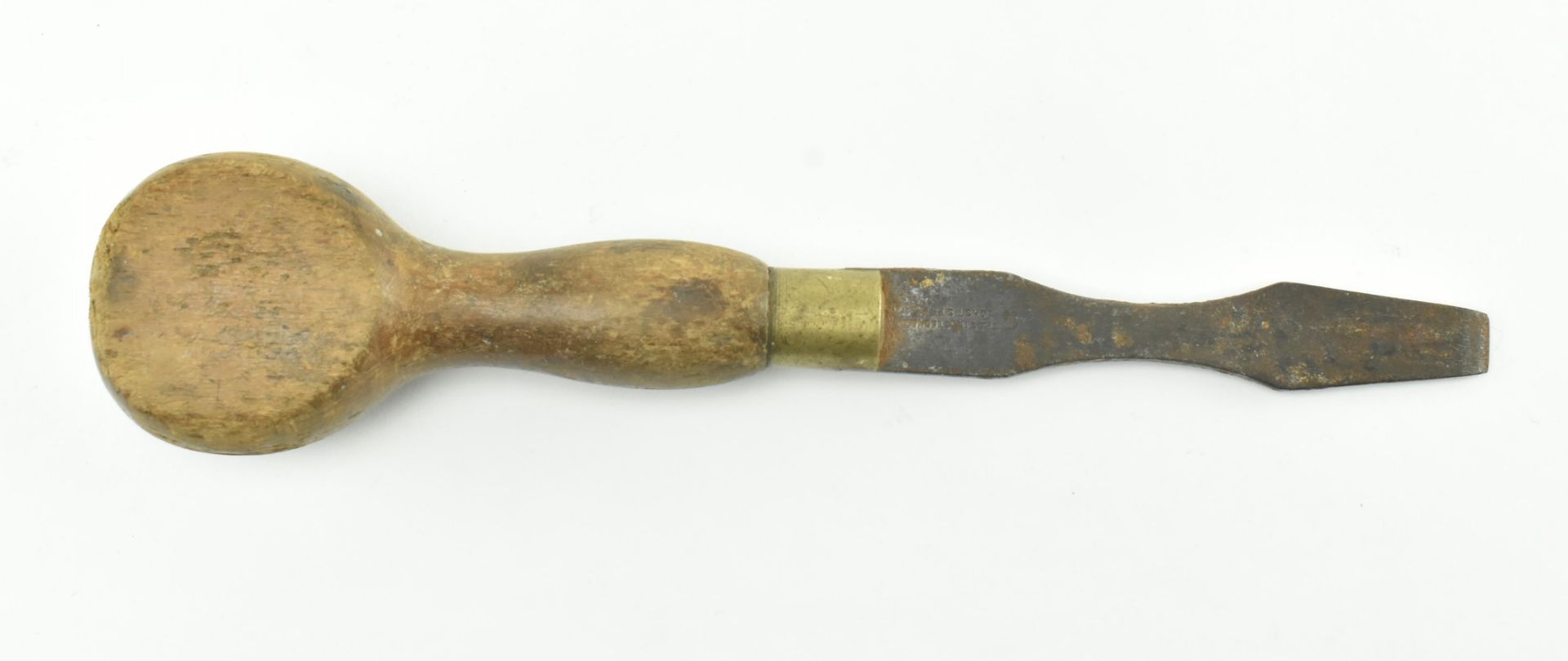 VICTORIAN THOS. IBBOTSON SCREWDRIVER & TRY SQUARE - Image 3 of 7