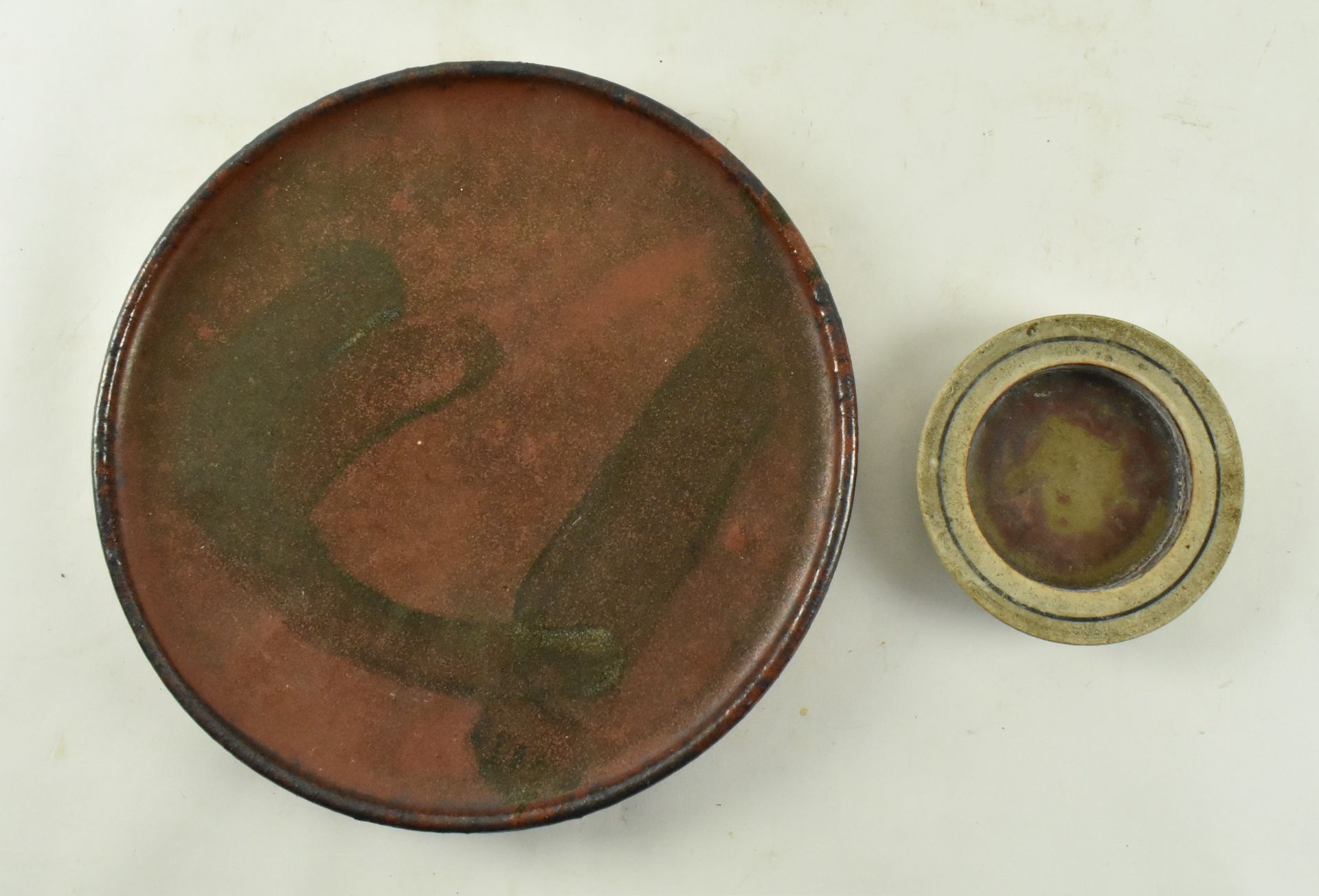 ROBIN WELCH - A MID CENTURY STUDIO POTTERY BOWL AND ANOTHER - Image 6 of 6