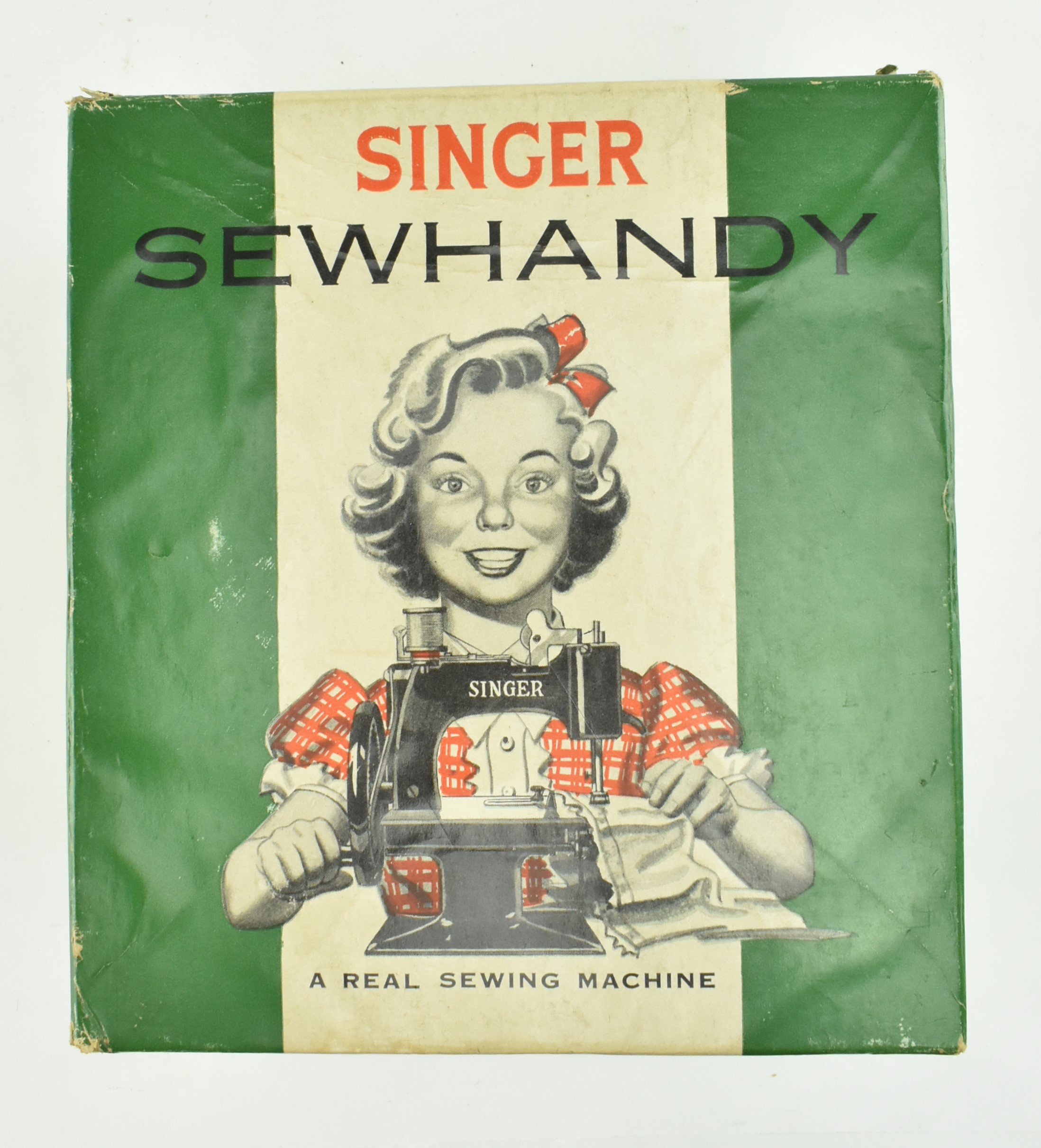 SINGER SEWHANDY CHILD'S SEWING MACHINE IN ORIGINAL BOX - Image 10 of 10