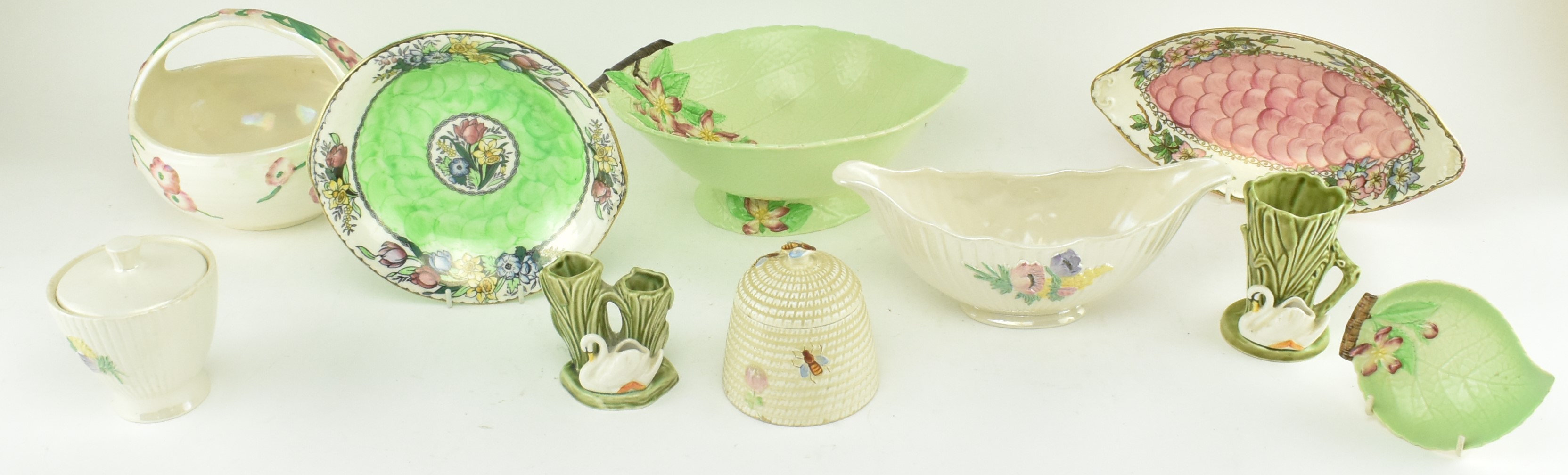 SYLVAC & MALING - COLLECTION OF MID CENTURY LUSTRE CERAMICS - Image 2 of 12