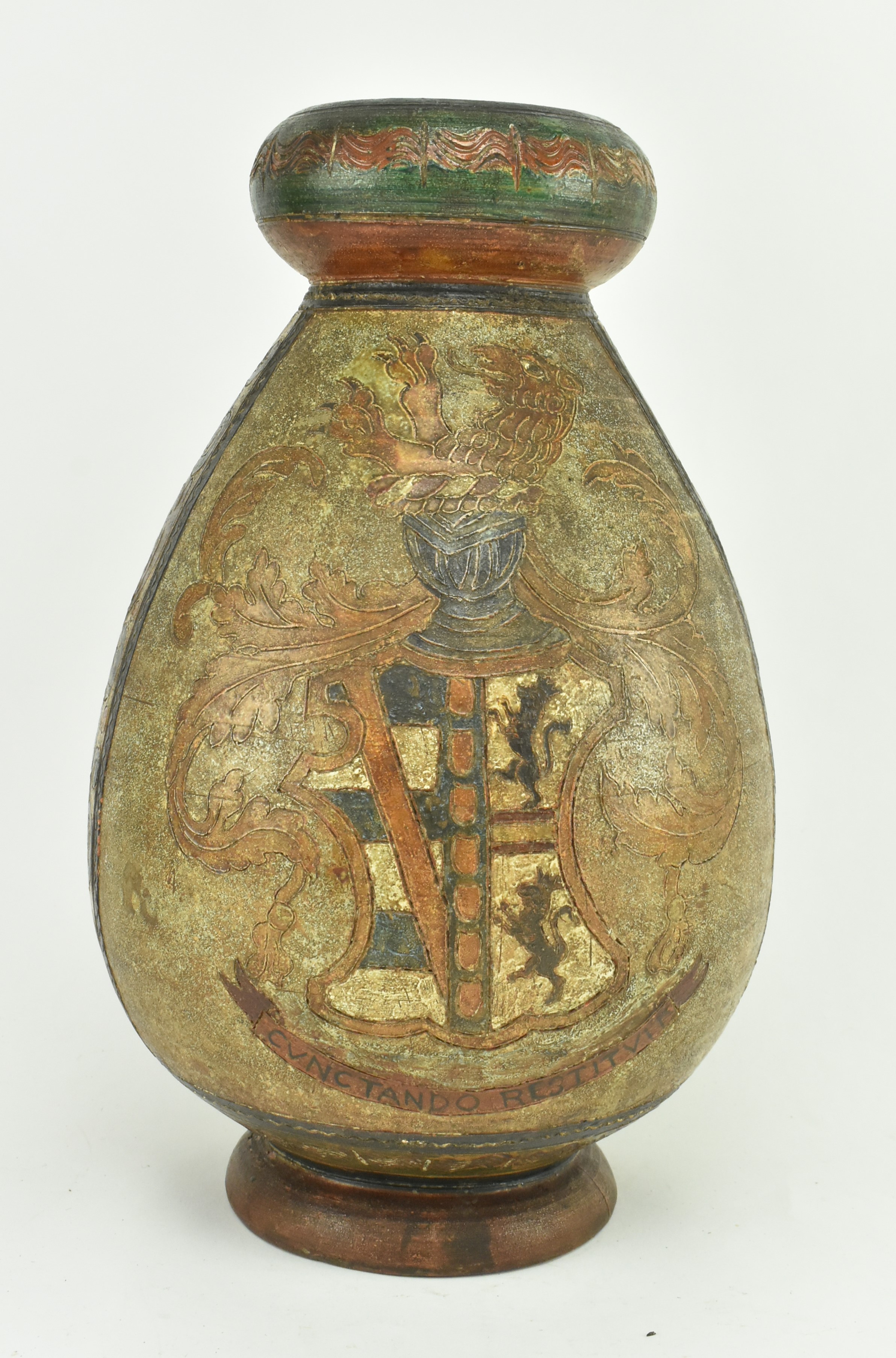 MONTOPOLI ARNO ITALIAN TERRACOTTA RENAISSANCE STYLE VASE - Image 2 of 6