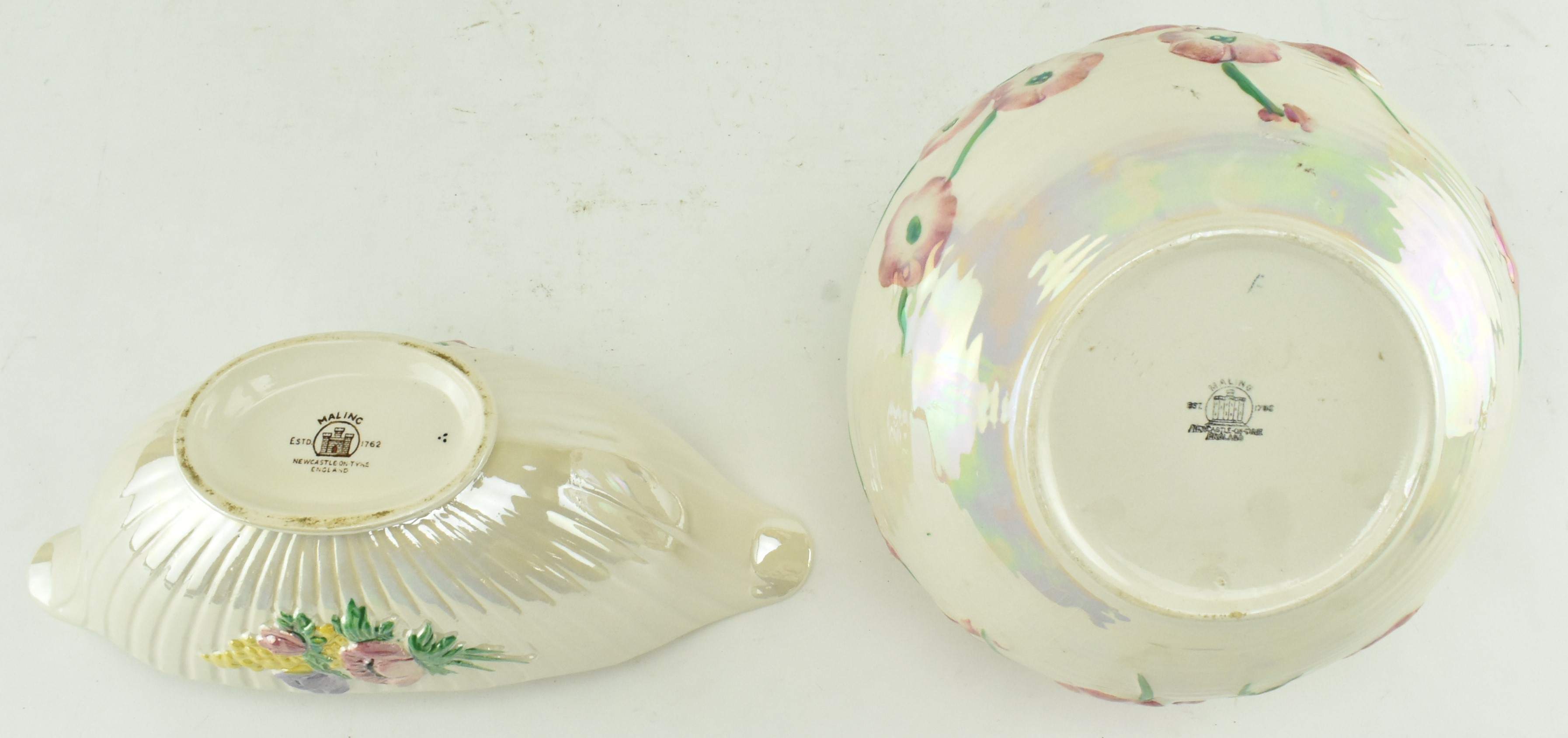 SYLVAC & MALING - COLLECTION OF MID CENTURY LUSTRE CERAMICS - Image 9 of 12