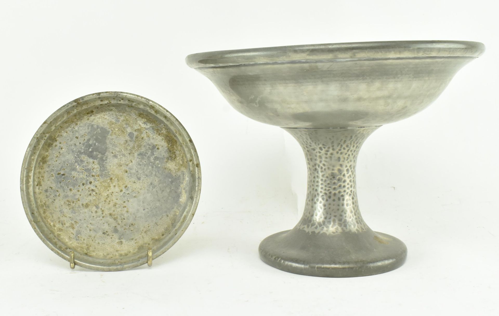 COLLECTION OF EARLY 20TH CENTURY PEWTER INCL. TANKARDS - Image 2 of 10
