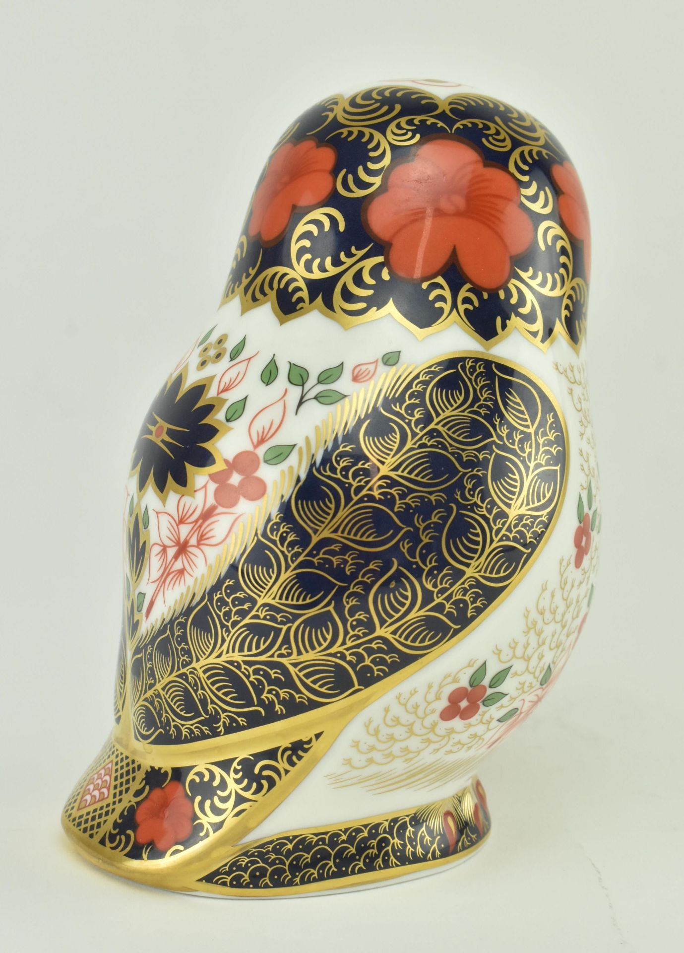 ROYAL CROWN DERBY - OLD IMARI OWL PAPERWEIGHT - Image 3 of 6