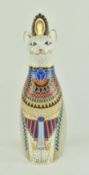ROYAL CROWN DERBY - ROYAL CATS EGYPTIAN CHINA PAPERWEIGHT
