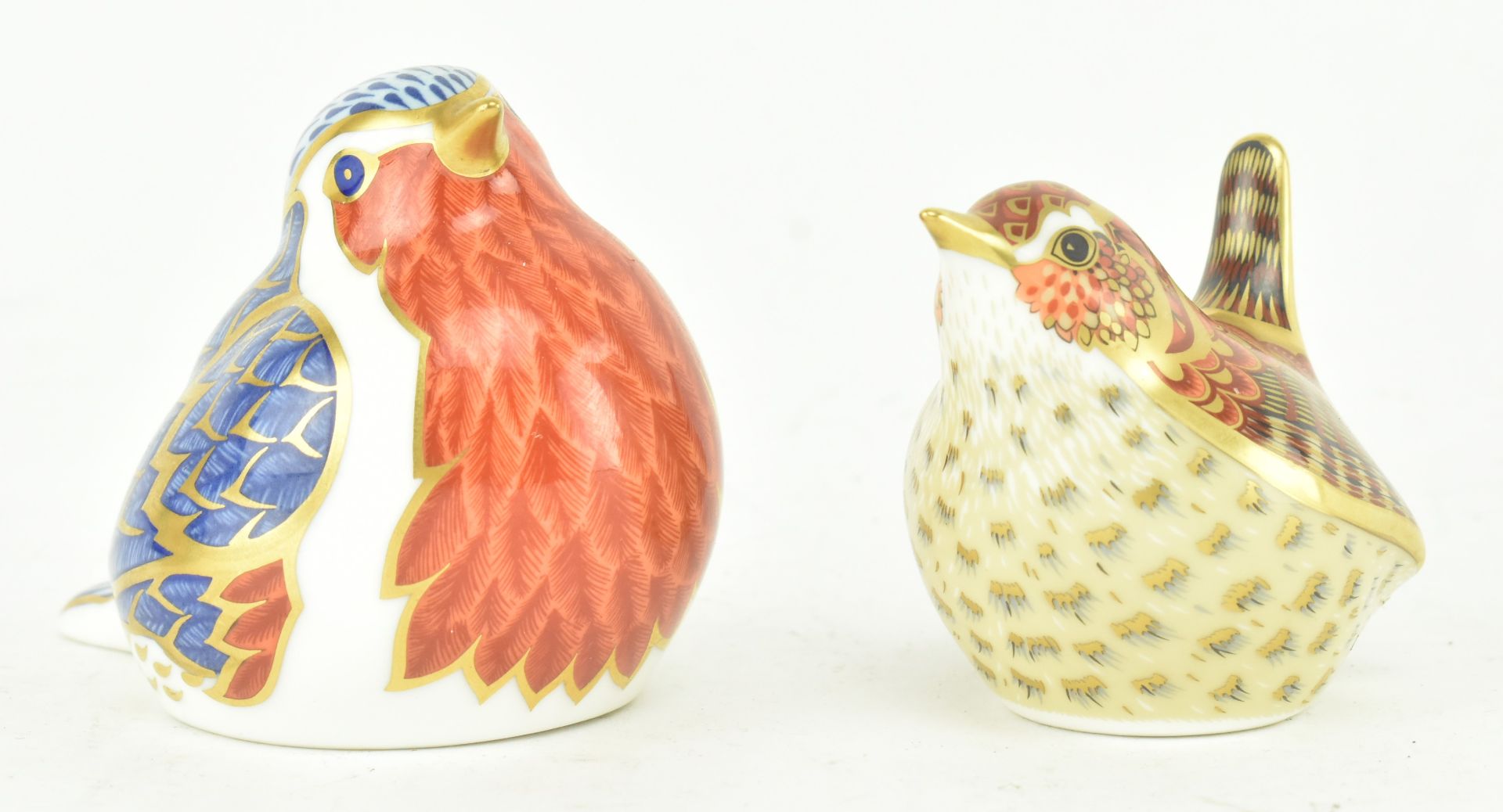 ROYAL CROWN DERBY - THREE BIRDS CHINA PAPERWEIGHTS - Bild 2 aus 7