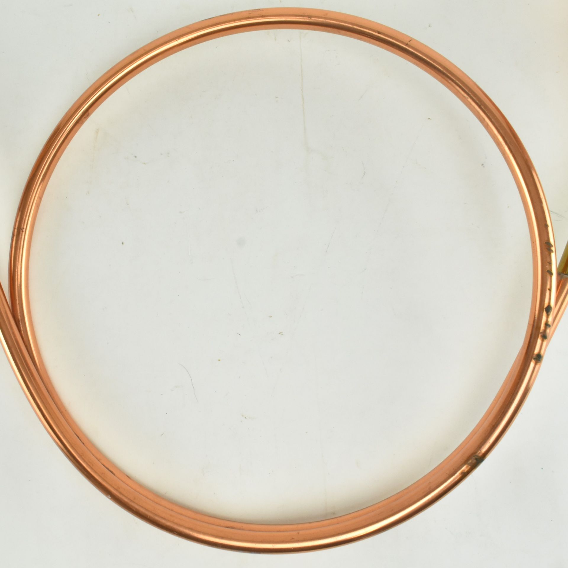 EARLY 20TH CENTURY COPPER & BRASS HUNTING HORN - Image 3 of 6