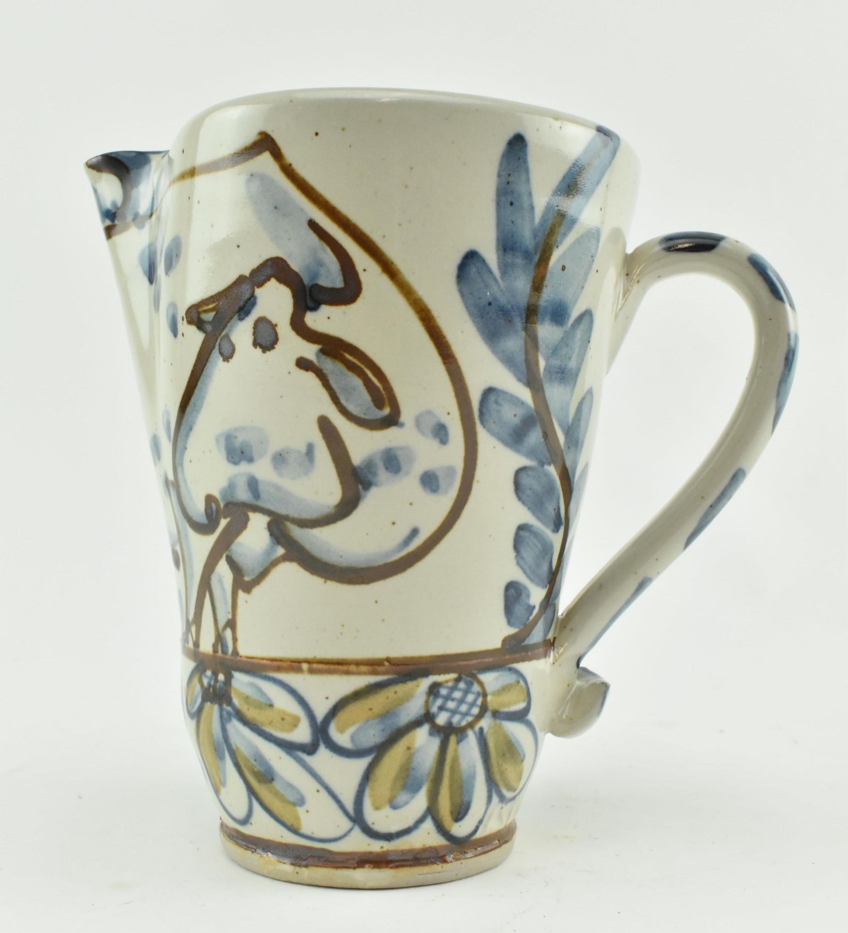 ANDREW MCGARVA - STUDIO POTTERY POURING JUG WITH COW - Image 3 of 5