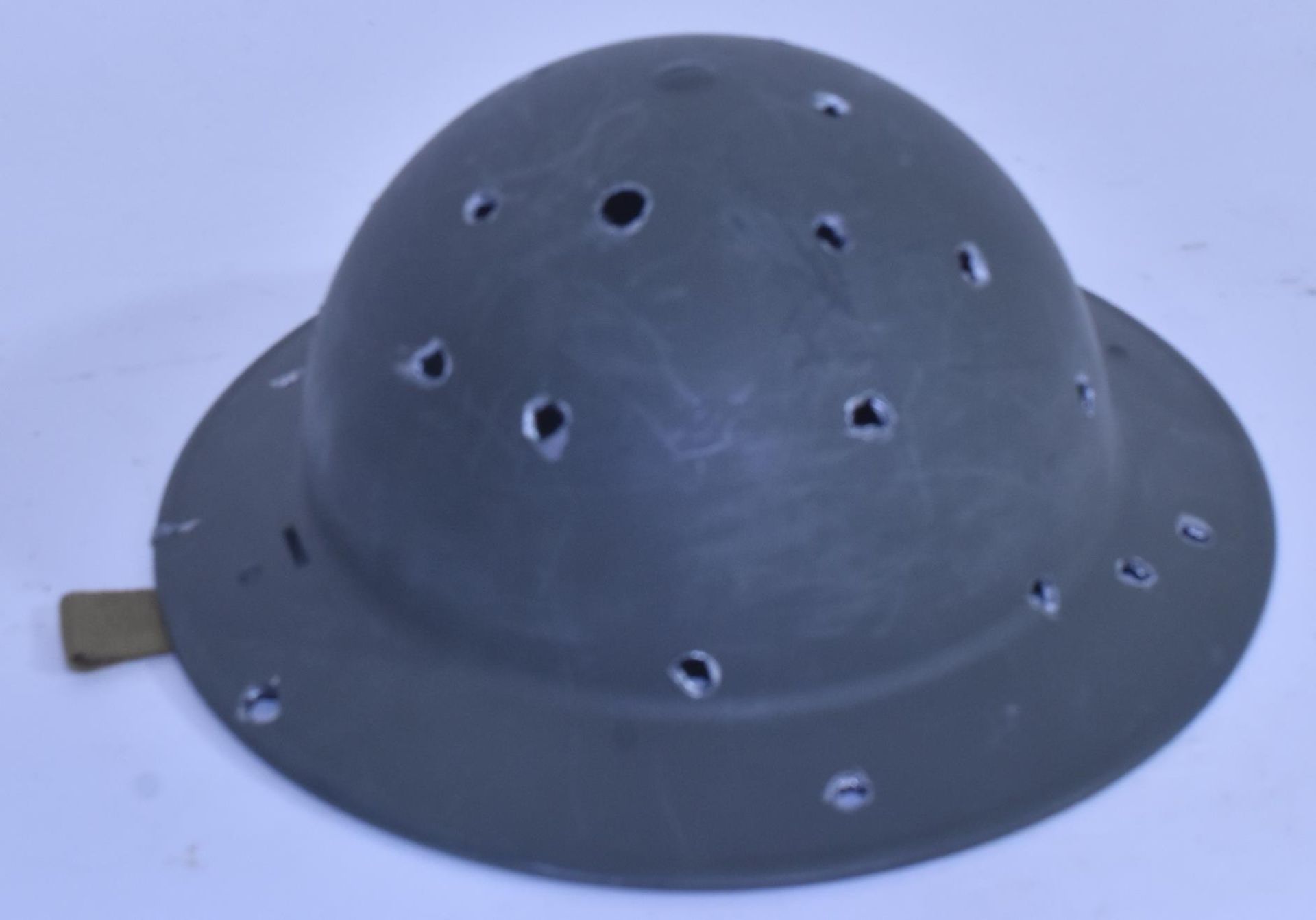 COLLECTION OF RE-ENACTMENT MILITARY HELMETS - Image 3 of 6