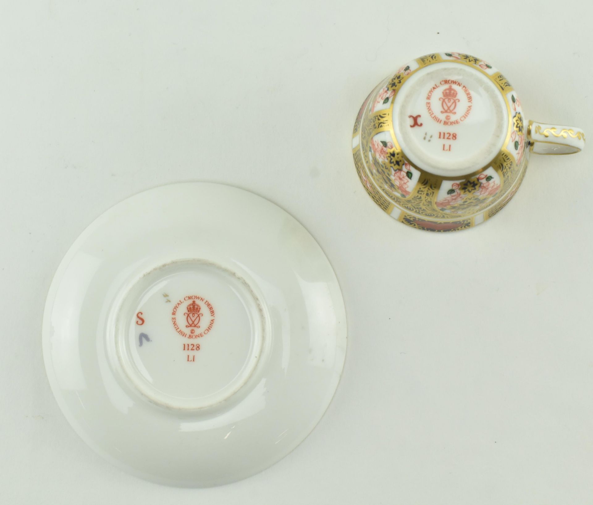 ROYAL CROWN DERBY OLD IMARI CHINA MINIATURE TEA SET - Image 12 of 12