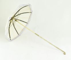 SANGSTERS - VINTAGE EDWARDIAN BONE HANDLED FOLDING PARASOL