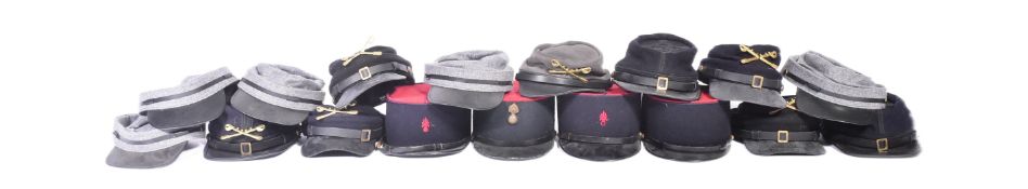 COLLECTION OF REENACTMENT KEPI HATS