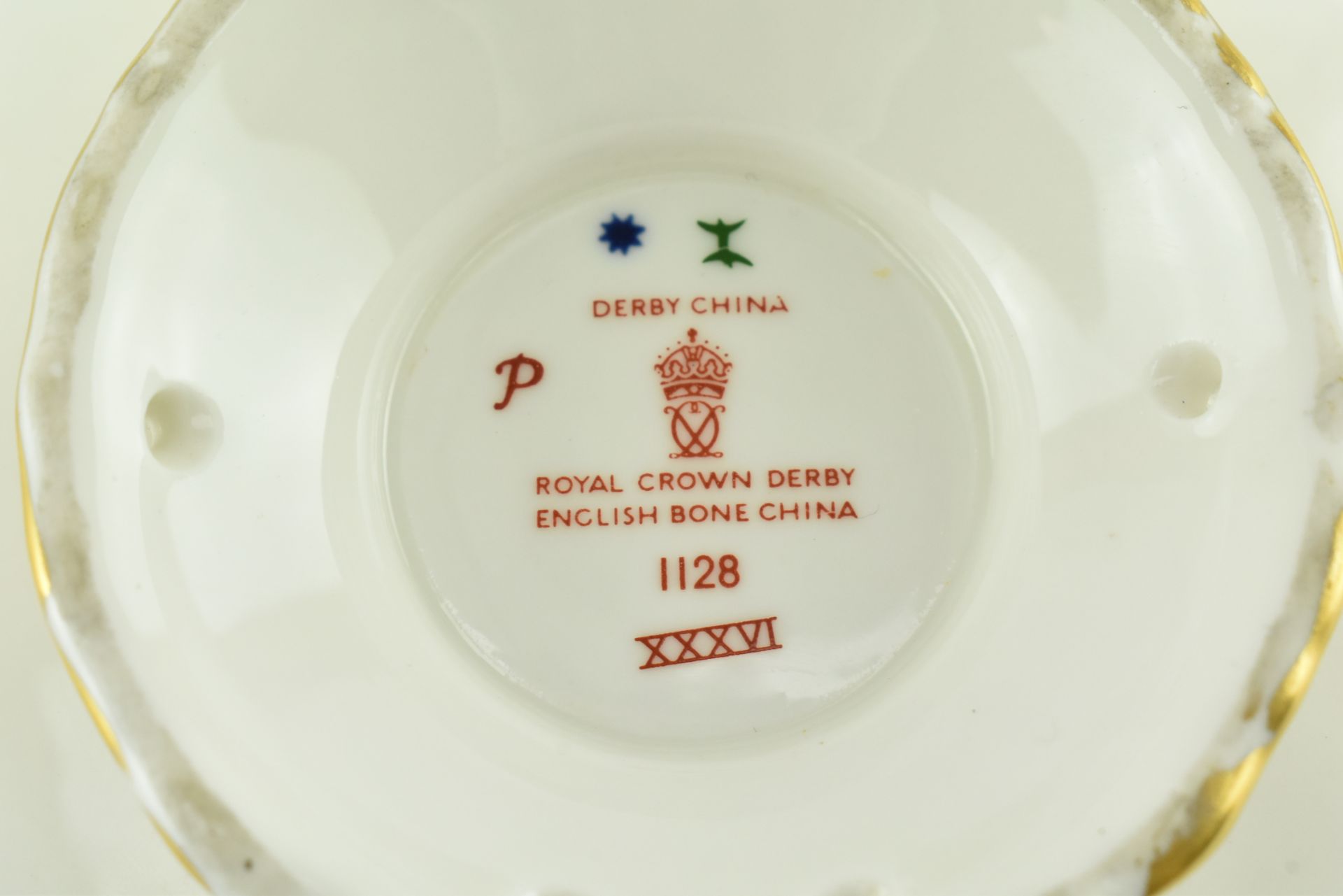 ROYAL CROWN DERBY BONE CHINA DUCHESS BON BON TRAY / DISH - Image 7 of 7