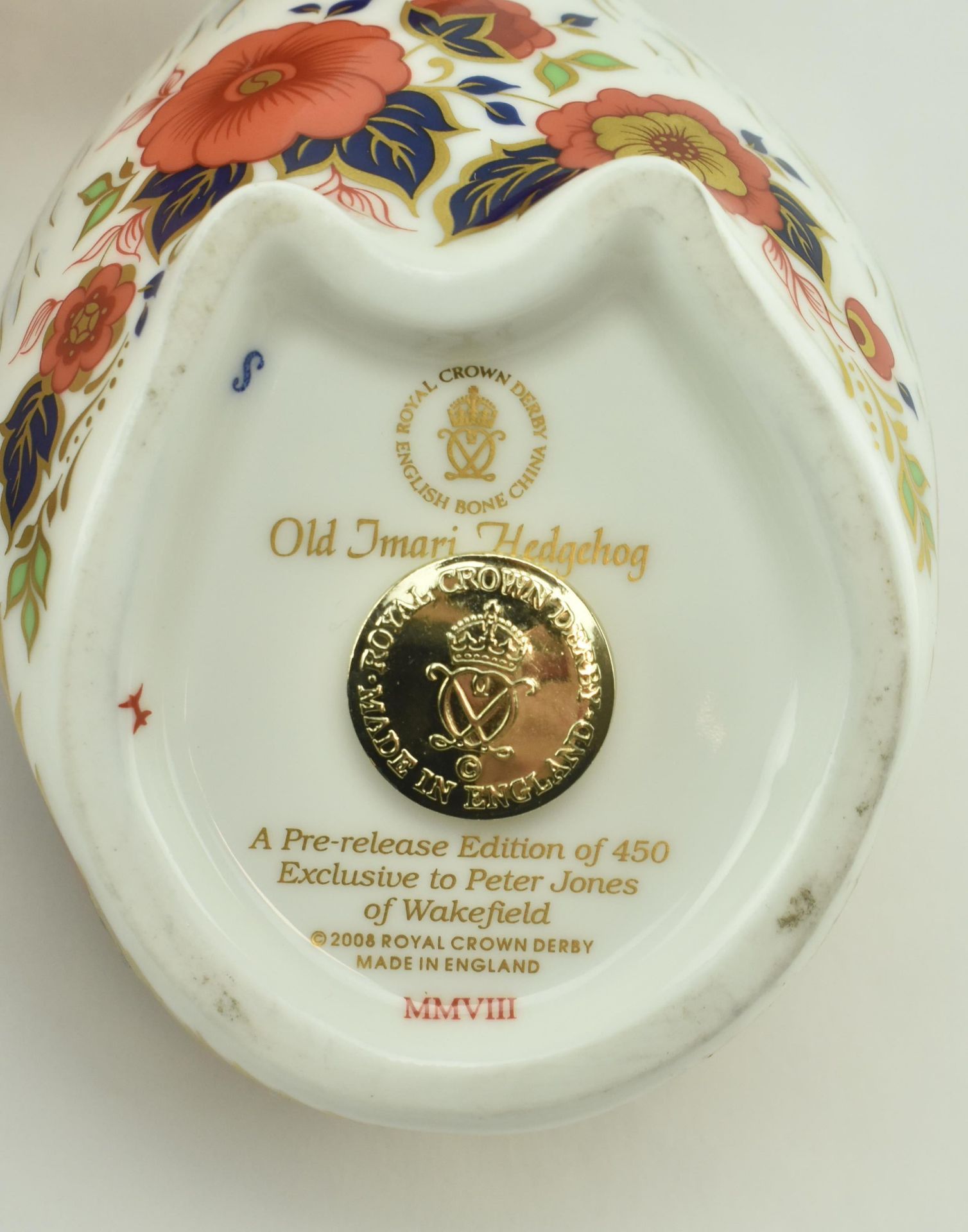 ROYAL CROWN DERBY - OLD IMARI HEDGEHOG PAPERWEIGHT - Image 5 of 6