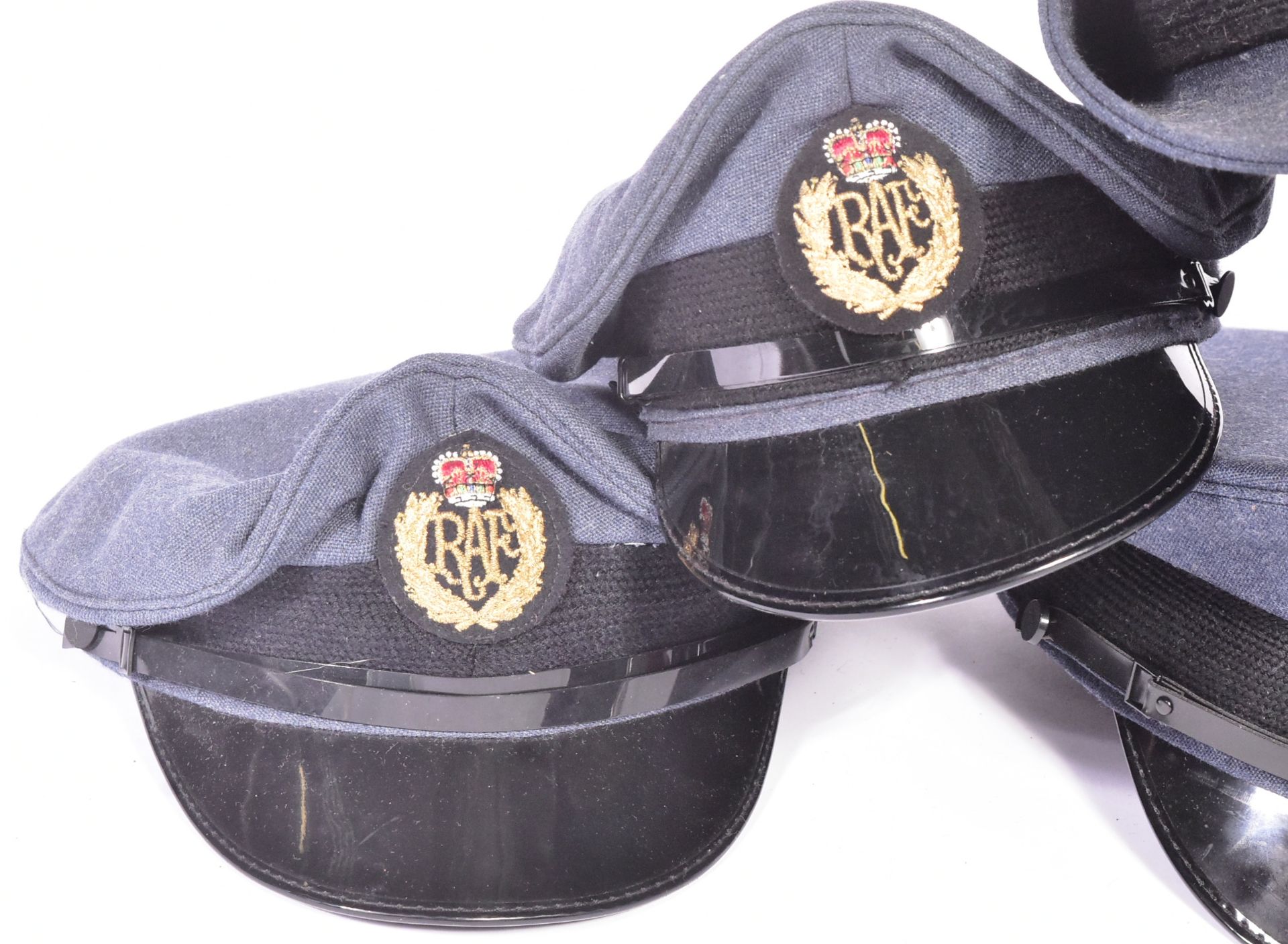 COLLECTION OF POST WAR / REENACTMENT RAF PEAKED CAPS - Image 2 of 5