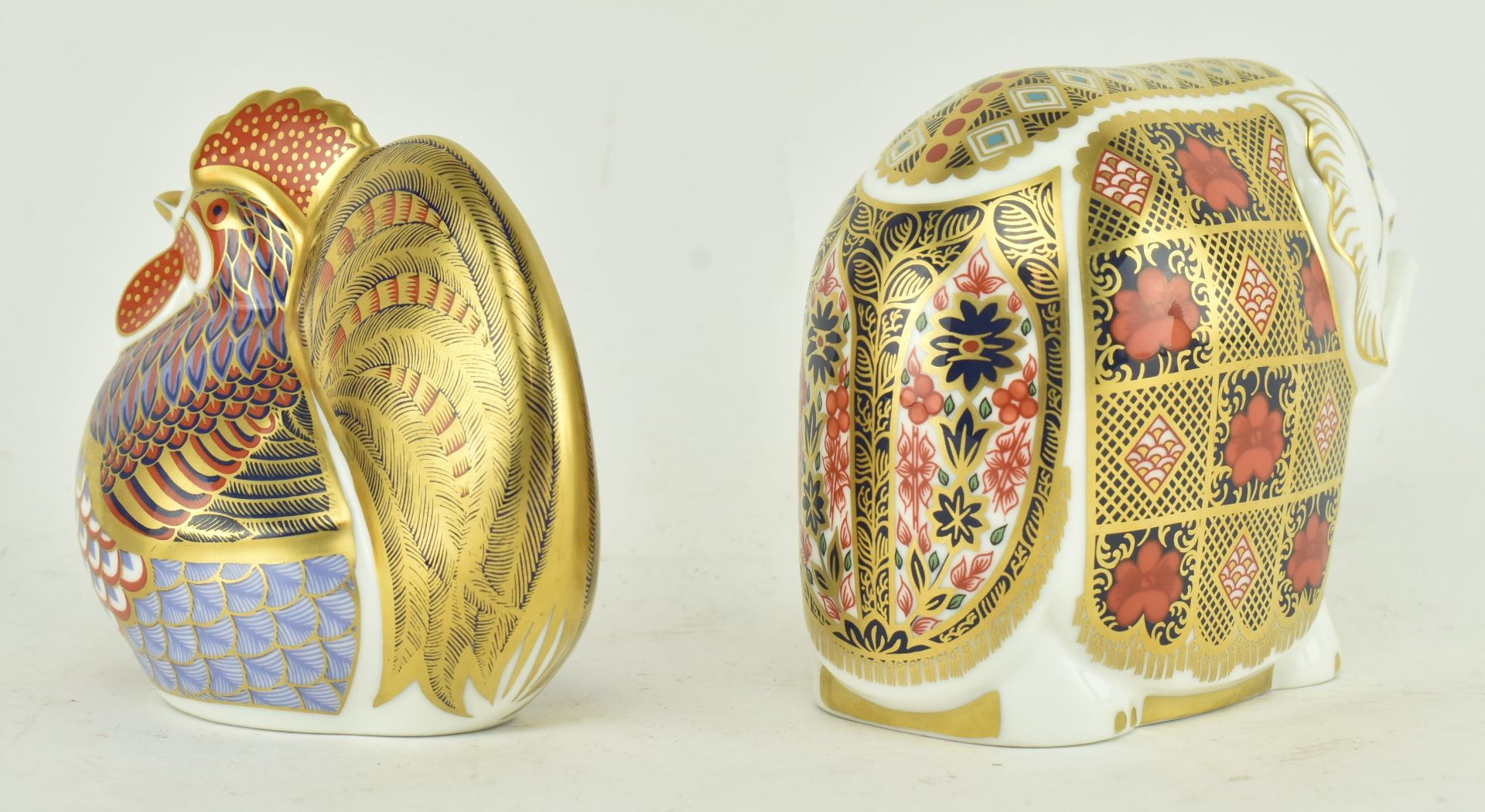 ROYAL CROWN DERBY FOUR FINE BONE CHINA PAPERWEIGHTS - Image 7 of 11