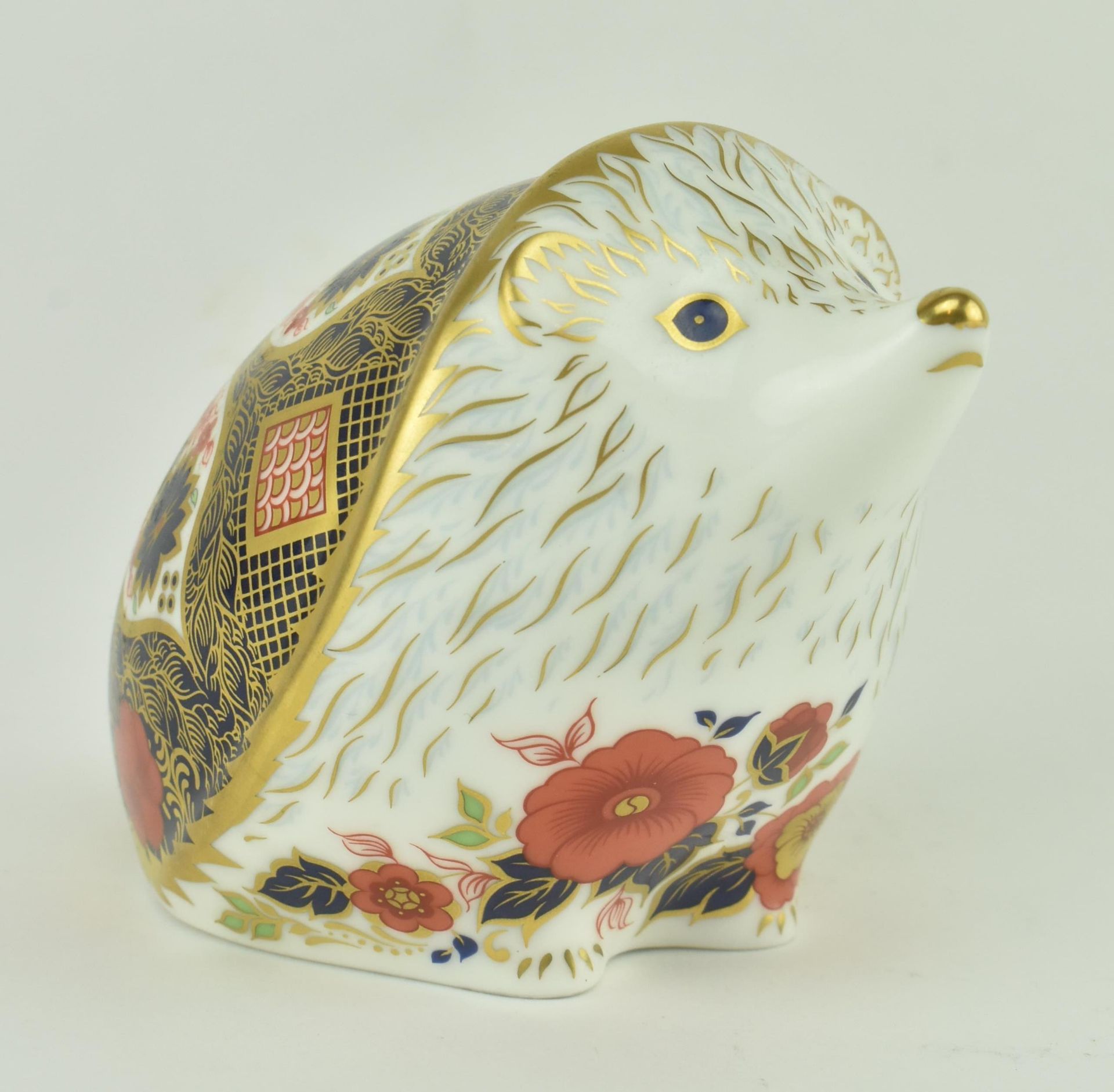 ROYAL CROWN DERBY - OLD IMARI HEDGEHOG PAPERWEIGHT - Image 4 of 6