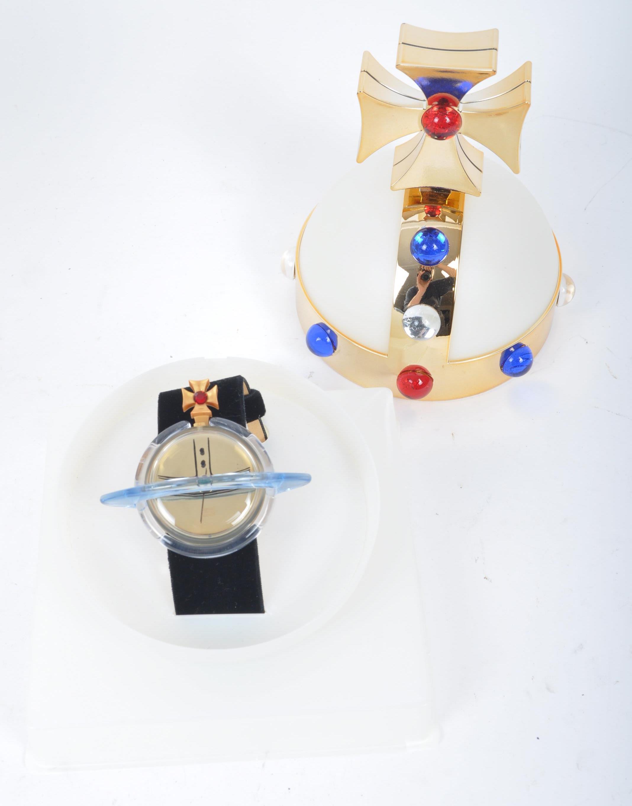 VIVIENNE WESTWOOD X POP SWATCH - ORB - LIMITED ED. 1993 WATCH - Image 2 of 6