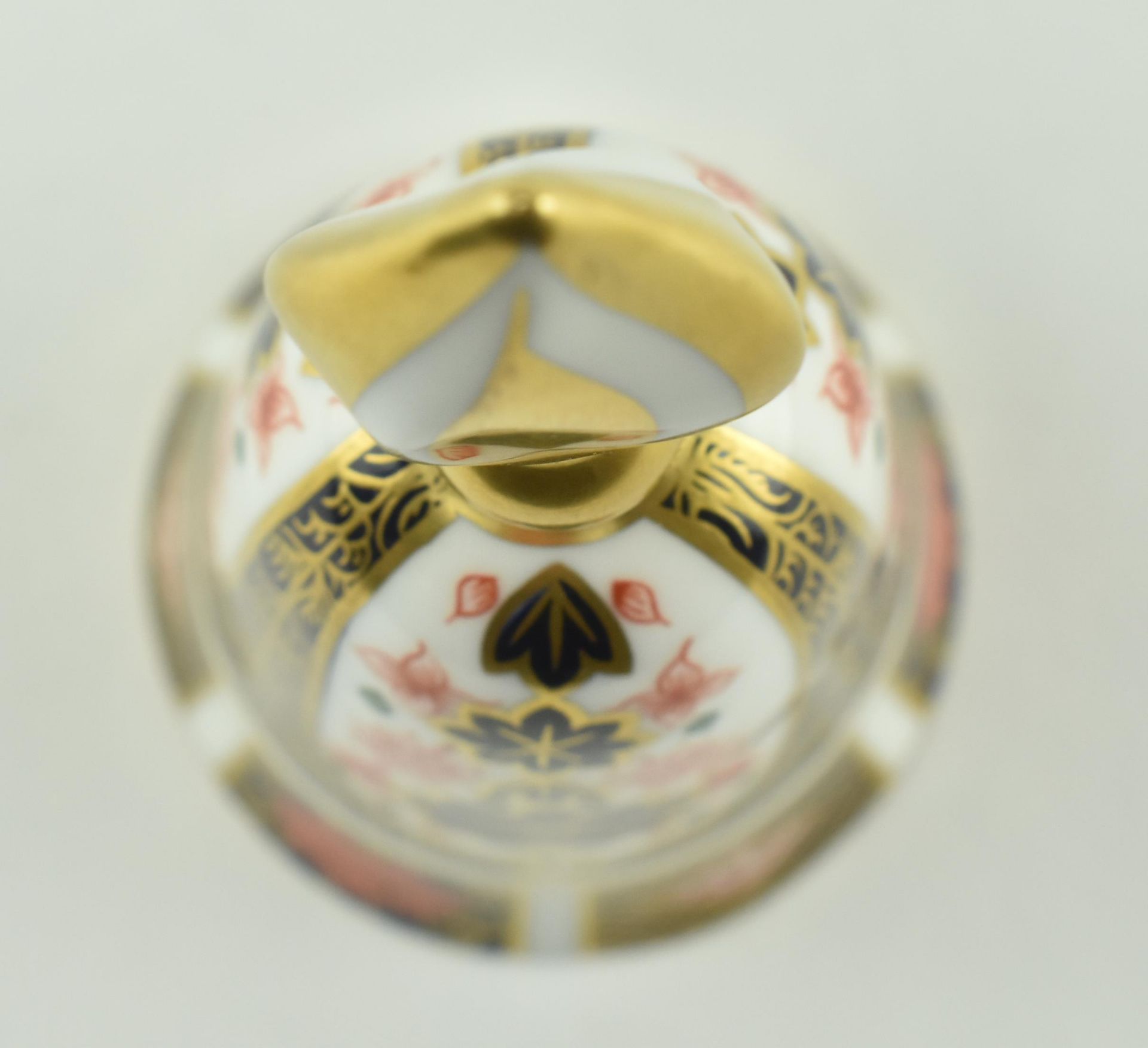 TWO ROYAL CROWN DERBY FINE BONE CHINA BELLS - Image 7 of 10