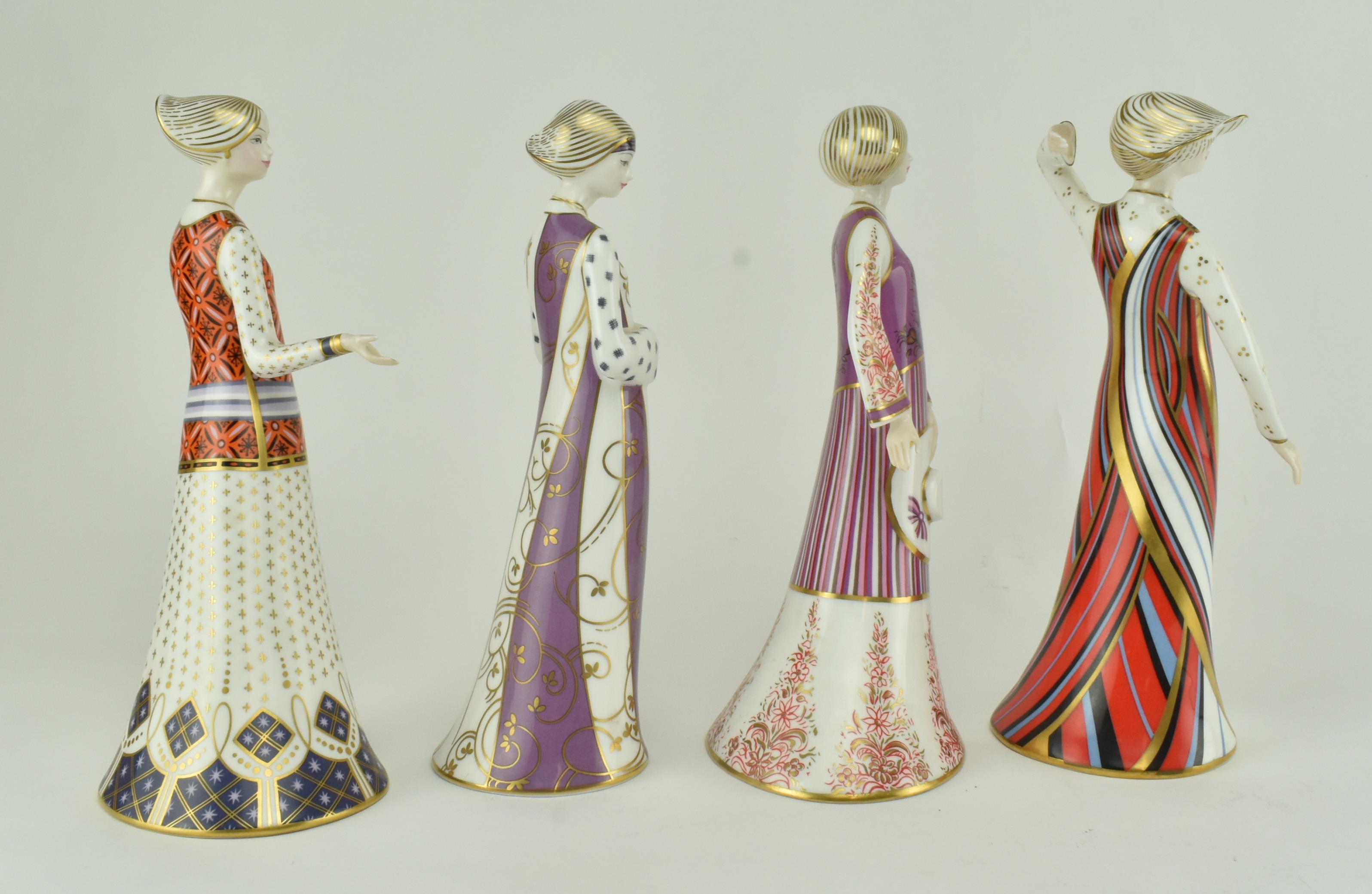 ROYAL CROWN DERBY - CLASSIC COLLECTION - FOUR CHINA FIGURES - Image 2 of 9