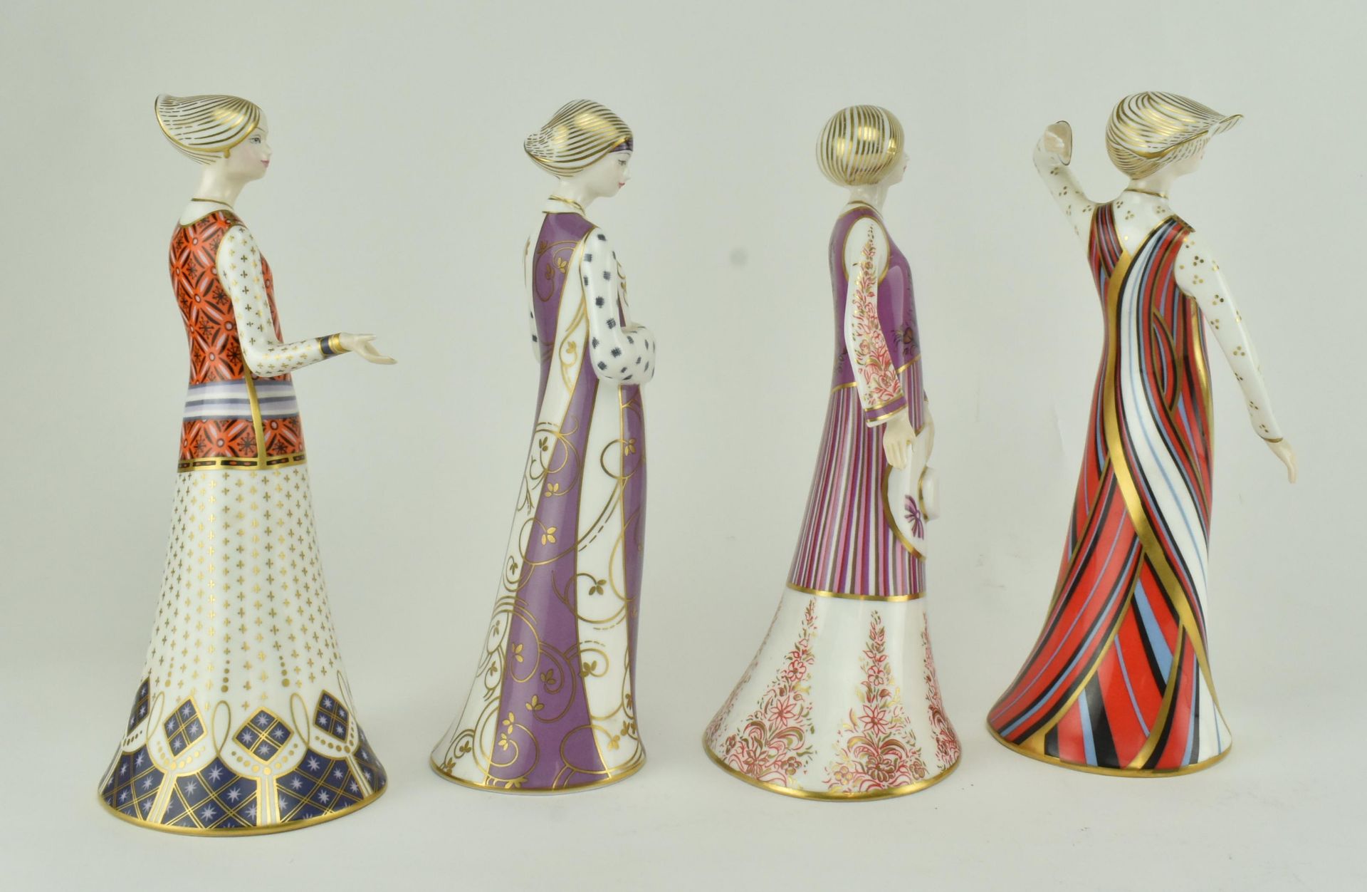 ROYAL CROWN DERBY - CLASSIC COLLECTION - FOUR CHINA FIGURES - Image 2 of 9