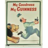 VINTAGE ADVERTISING - MY GOODNESS MY GUINNESS POSTER