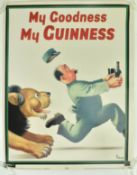 VINTAGE ADVERTISING - MY GOODNESS MY GUINNESS POSTER