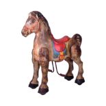 VINTAGE METAL MOBO RIDE ON HOBBY HORSE