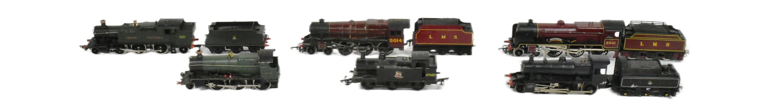 MODEL RAILWAY - COLLECTION OF OO GAUGE LOCOMOTIVES