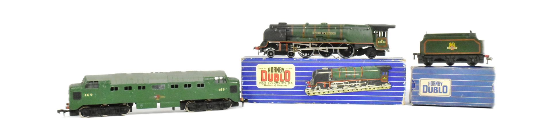 MODEL RAILWAY - TWO VINTAGE HORNBY DUBLO OO GAUGE LOCOMOTIVES