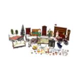 DOLLS HOUSE - LARGE COLLECTION OF DOLL HOUSE FURNITURE