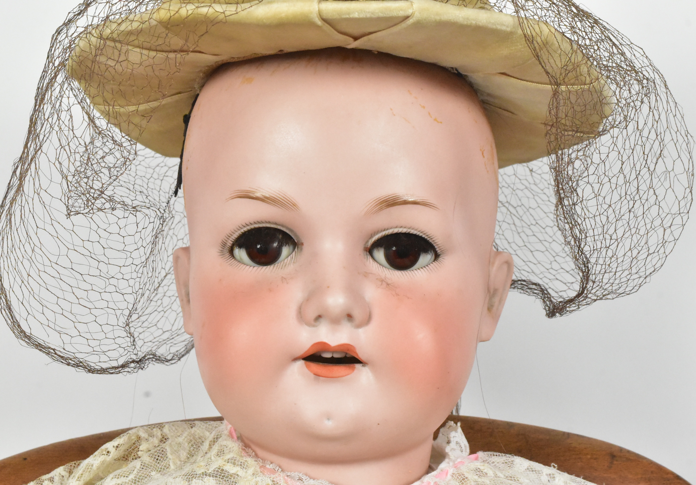 DOLLS - LARGE ARMAND MARSEILLE BISQUE HEADED DOLL - Image 2 of 6