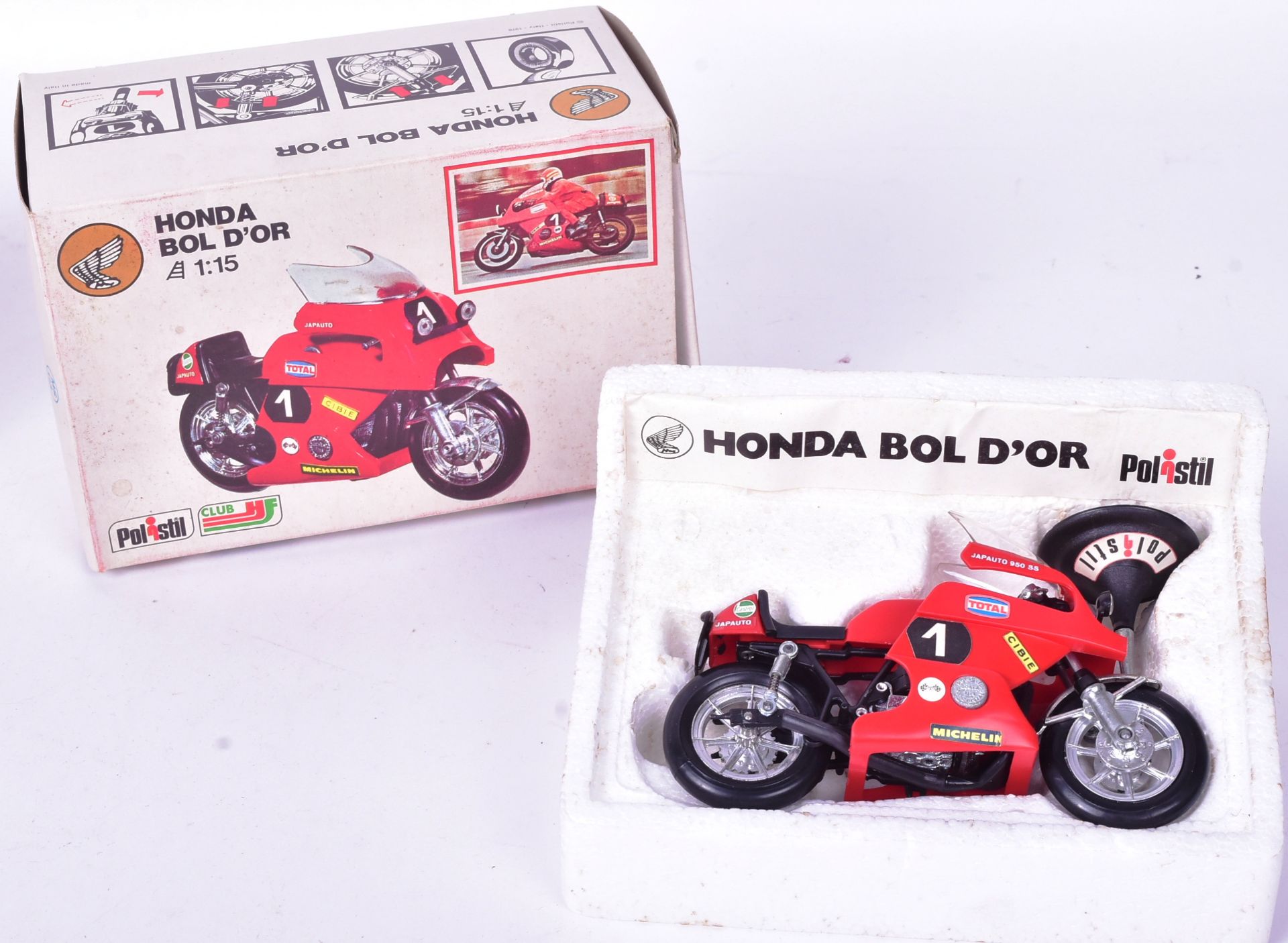 DIECAST - POLISTIL - FOUR BOXED MOTORCYCLE MODELS - Image 3 of 5