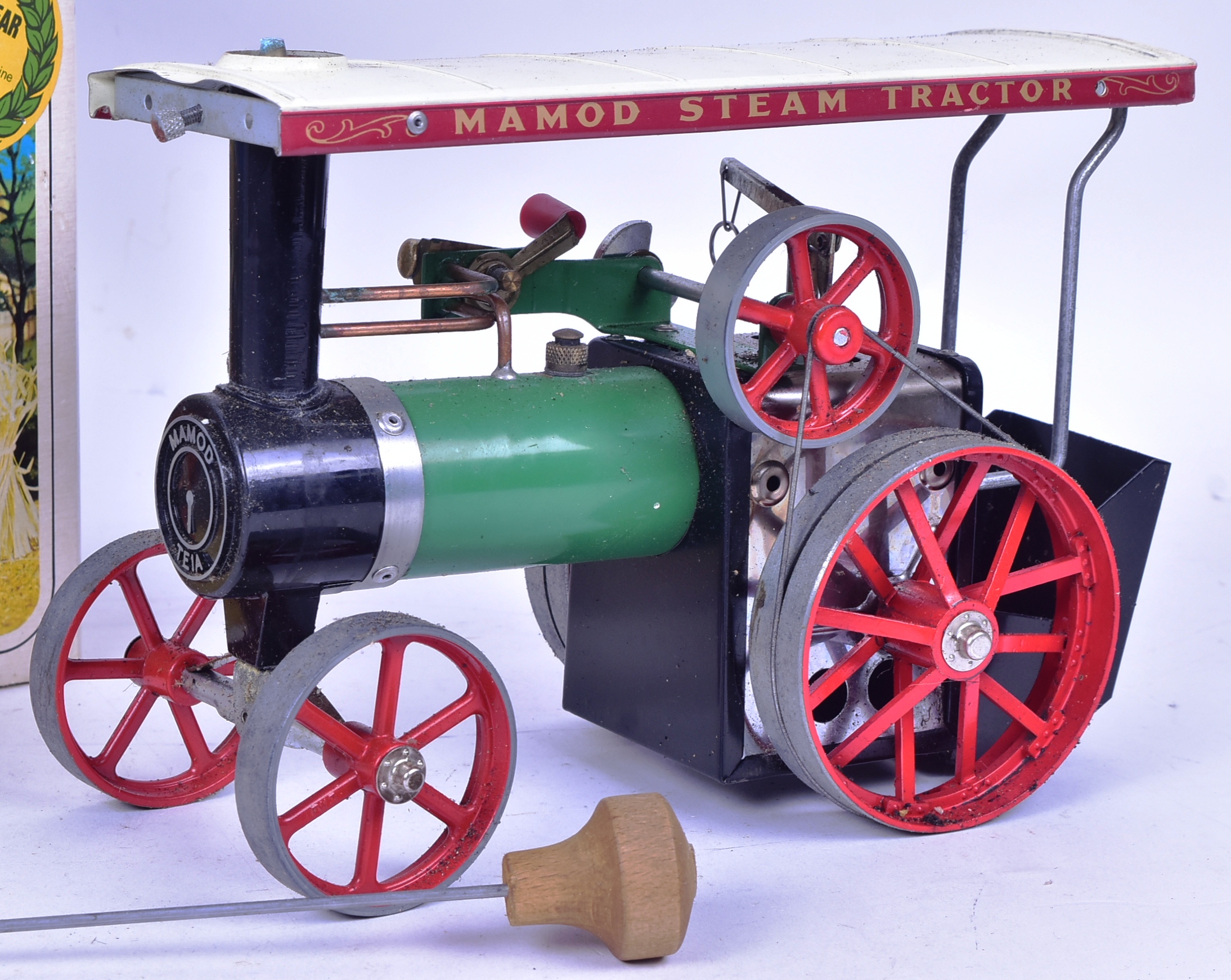 MAMOD STEAM TRACTOR MODEL TE1A TRACTION ENGINE - Image 2 of 4