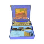 MODEL RAILWAY - VINTAGE HORNBY DUBLO TANK GOOD TRAINSET